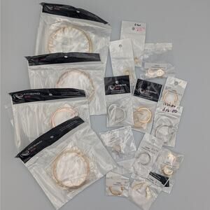 17-Piece New in Bag Stainless Steel Earring Lot | Reseller Bundle